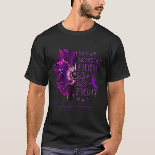 Vecht is mijn strijd tegen anemoon fibromyalgie be t-shirt