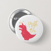 Vecht me! ronde button 5,7 cm (Voorkant /achterkant)