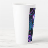 Vecht met het monster latte mok (Voorkant)