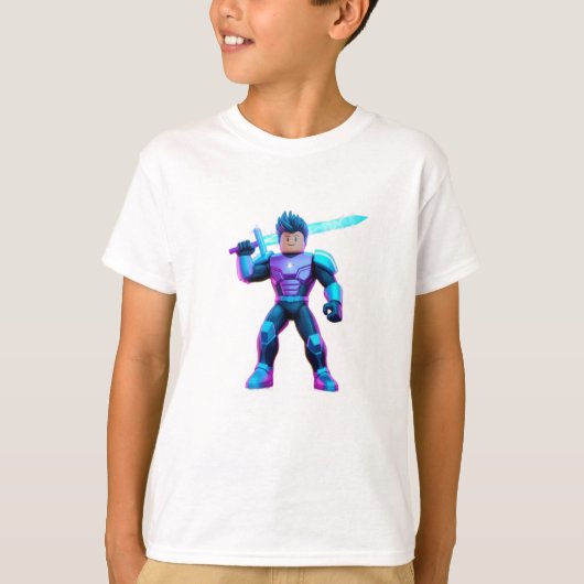 Vecht met het monster t-shirt (Voorkant)