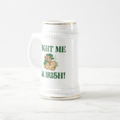 Vecht Met Me Ik Ben Iers Bierpul (Voorkant links)
