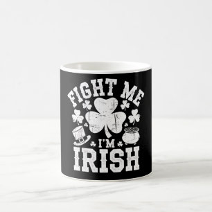 Vecht Met Me Ik Ben Iers Grappige St. Patrick's Da Koffiemok