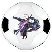 Vecht met monster  voetbal (Gedraaid)