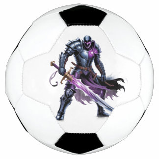 Vecht met monster voetbal