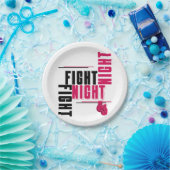 Vecht Night and Chill Papieren Bordje (Feest)