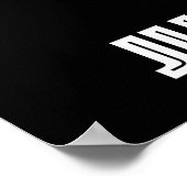 Vecht nooit tegen een dinosaurus - je krijgt juras poster (Hoek)