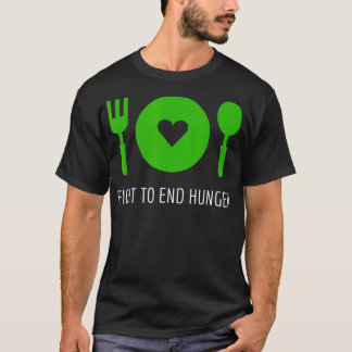 Vecht nu tegen honger t-shirt