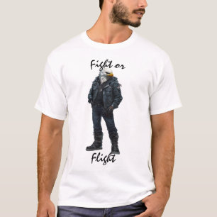 Vecht of vlucht Tactical Eagle T-shirt