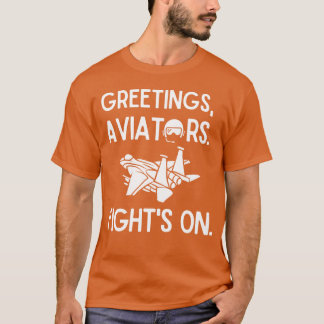 Vecht op vintage t-shirt