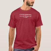Vecht Parkinson in het wit T-shirt (Voorkant)