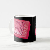 Vecht ruw koffiemok (Voorkant links)
