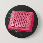 Vecht ruw ronde button 7,6 cm (Voorkant)