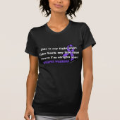 Vecht Shirt... Epilepsie T-shirt (Voorkant)