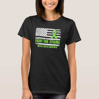 Vecht Stigma Mentale Gezondheid Bewustzijn Maand U T-shirt