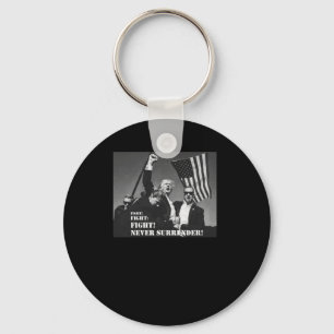 Vecht stilstaand sleutelhanger