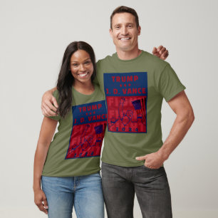 VECHT STRIJD TRUMP VANCE 2024 T-SHIRT