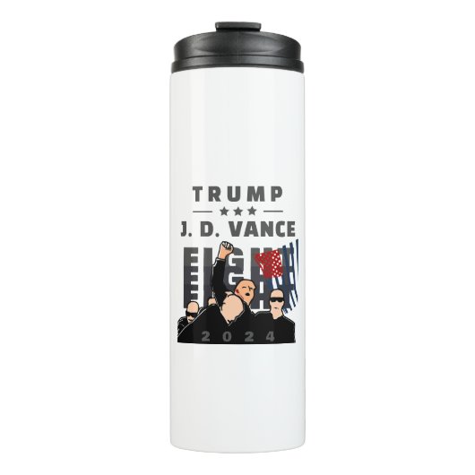 VECHT STRIJD TRUMP VANCE 2024 THERMOSBEKER (Voorkant)