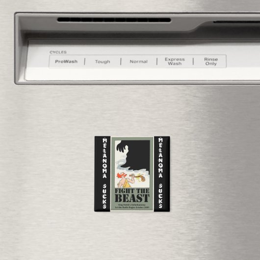 Vecht tegen de Beast magneet (Insitu (Vaatwasser))