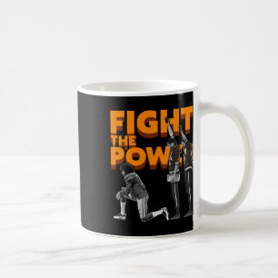 Vecht tegen de Power Black Power Salute Sticker Koffiemok