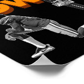 Vecht tegen de Power Black Power Salute Sticker Poster (Hoek)