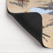 Vecht tegen de waterstok ~ Frederic Remington Muismat (Hoek)