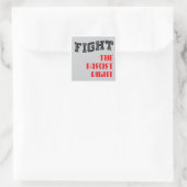 Vecht tegen fascistisch rechts - sticker (Tas)