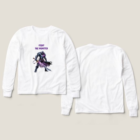 Vecht tegen het monster (Voorkant /achterkant)