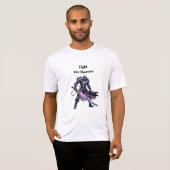 Vecht tegen het monster t-shirt (Voorkant volledig)