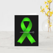 Vecht Tegen Het Stigma Amerikaanse Vlag Geestelijk Kaart (Gele Bloem)
