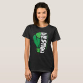 Vecht Tegen Het Stigma Mentale Gezondheid Bewustzi T-shirt (Voorkant volledig)