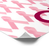 VECHT TEGEN KANKER EN EET CUPCAKES POSTER (Hoek)