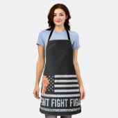 Vecht tegen Trump Amerikaanse vlag Patriottisch Schort (Gedragen)