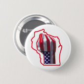 Vecht terug! ronde button 5,7 cm (Voorkant /achterkant)