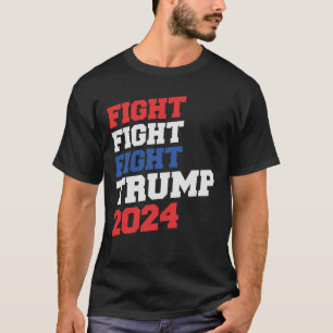 Vecht! Trump 2024 Verdedig onze waarden T-shirt