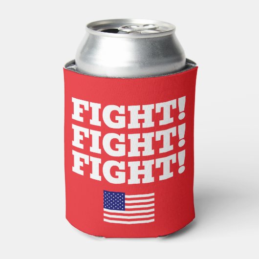 VECHT! Trump Coozie (Blikje Voorkant)