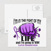 Vecht van mijn leven 2 Lupus Briefkaart (Voorkant / Achterkant)