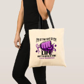 Vecht van mijn leven 2 Lupus Tote Bag (Voorkant (product))