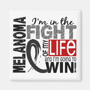 Vecht van mijn leven Melanoom Magneet