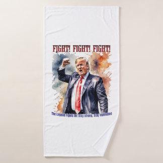 Vecht! Vecht! Vecht! Trump legende Badhanddoek