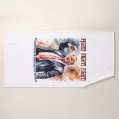 Vecht! Vecht! Vecht! Trump legende Badhanddoek (Badhanddoek)