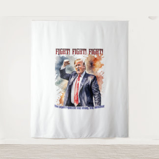 Vecht! Vecht! Vecht! Trump legende Wandkleed