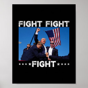Vecht Vecht Vecht Trump Stem Trump  Poster