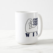 Vecht, vecht, vecht, win koffiemok (Voorkant rechts)