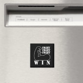 Vecht, vecht, vecht, win magneet (Insitu (Vaatwasser))