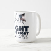 VECHT VOOR AMERIKA KOFFIEMOK (Voorkant rechts)