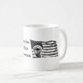 Vecht voor Amerika! Koffiemok (Voorkant rechts)