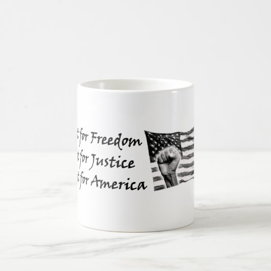 Vecht voor Amerika! Koffiemok (Center)