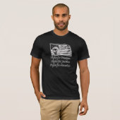 Vecht voor Amerika! T-shirt (Voorkant volledig)