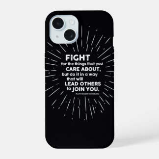 Vecht voor de dingen die je belangrijk vindt aan d iPhone 15 case