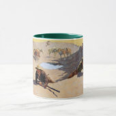 Vecht voor een watergat mok (Midden)